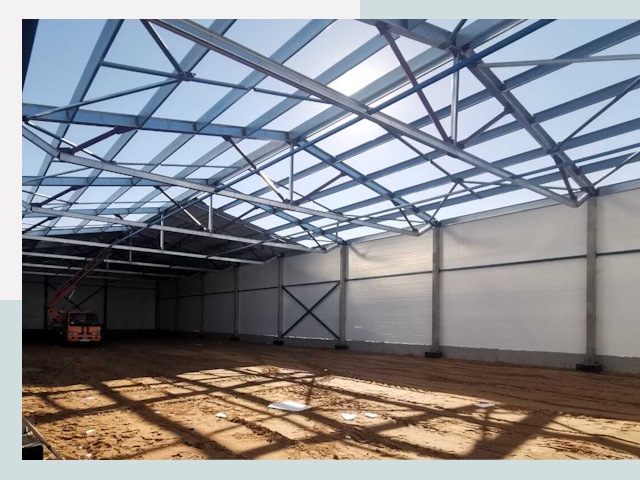 Строительство сенохранилищ в Тамбове