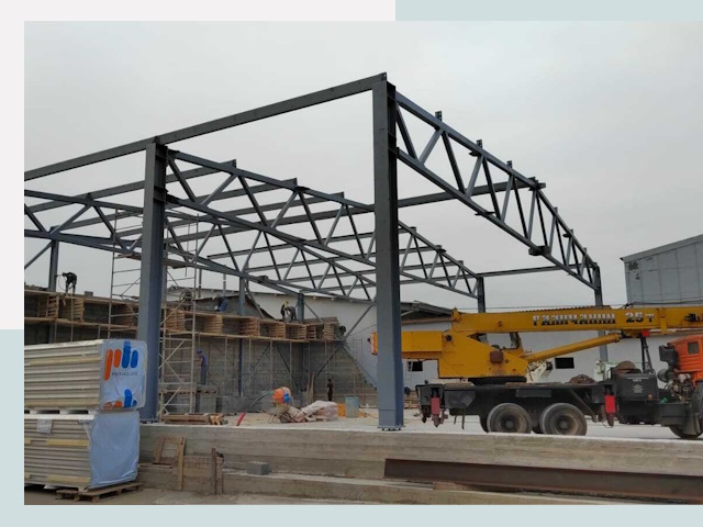 Строительство цехов в Тамбове