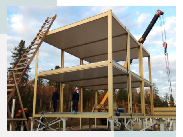 Строительство модульных здания Тамбов