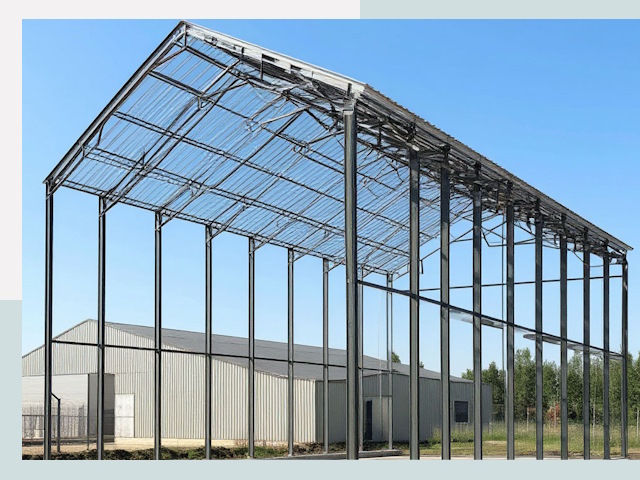 Прямо стенные ангары от СтальСтрой-Тмб по цене 609 руб.