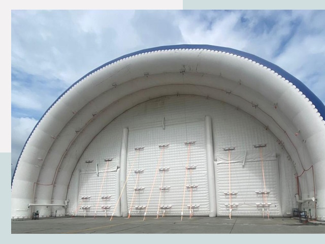 Пневмокаркасные ангары от СтальСтрой-Тмб по цене от 609 руб.