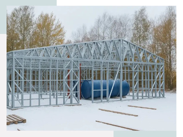 Металлические ангары в Тамбове