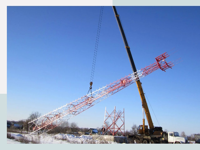 Строительство башен связи в Тамбове от 609 руб.