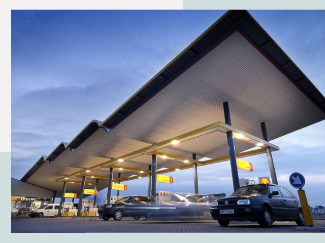 Навесы для АЗС в Тамбов от 609 руб. - Защита и комфорт