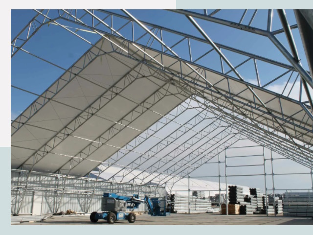 Каркасно-тентовые сооружения от СтальСтрой-Тмб по цене 609 руб.