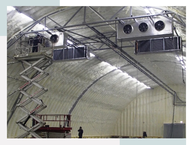 Оснащение ангаров в Тамбове