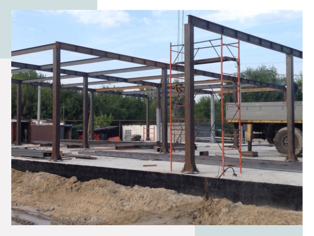 Фундамент для ангаров в Тамбове