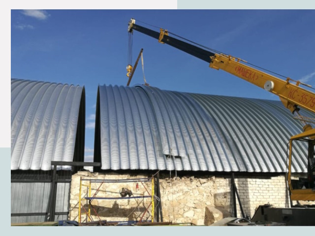 Реконструкция ангаров в Тамбове от 609 руб.