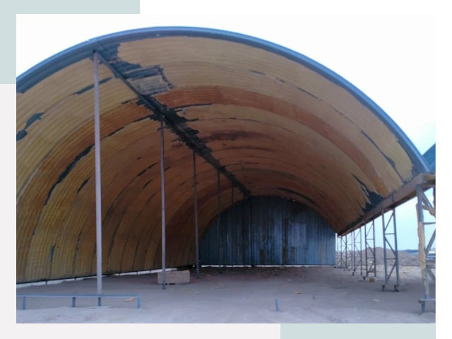 Реконструкция ангаров в Тамбове