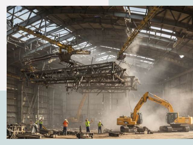 Демонтаж ангаров в Тамбове от 609 руб. за м²