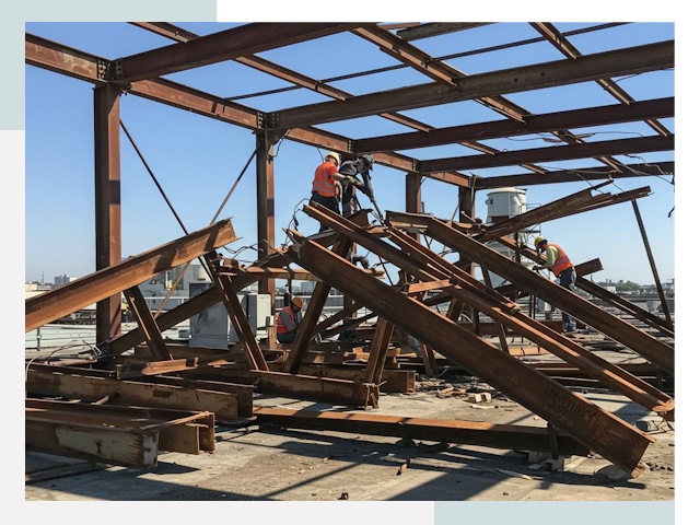 Демонтаж металлоконструкций в Тамбове от 609 руб.