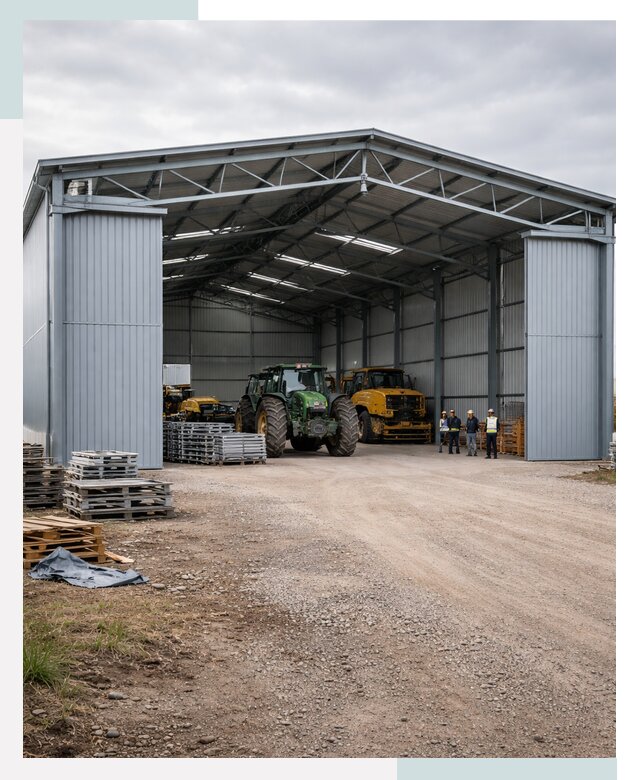 Ангары для сельхозтехники в Тамбове от 20308 р. | СтальСтрой-Тмб