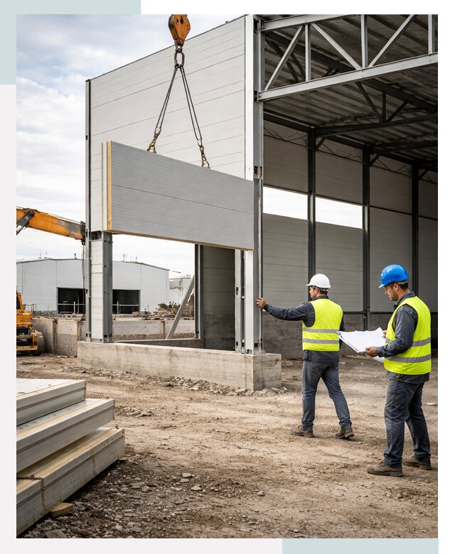 Склад из сэндвич панелей под ключ в Тамбове от 9646 р. | СтальСтрой-Тмб