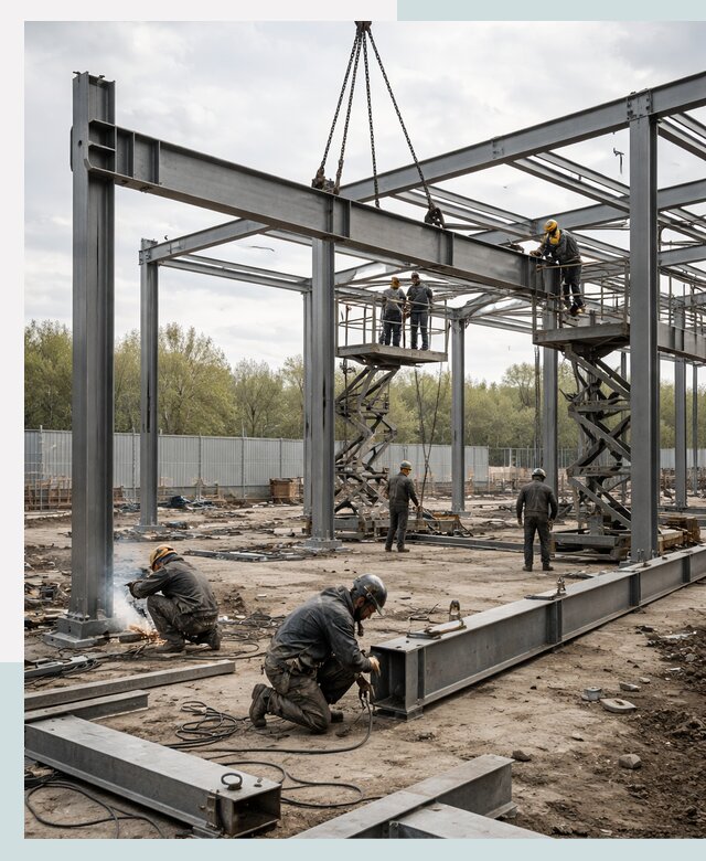 Строительство выставочных павильонов из металлоконструкций в Тамбове